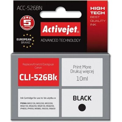 Activejet, Cartouche d'impression, ACC-526BN Cartouche(s) d'impression Compatible Haut rendement (XL) (CF) Activejet, Cartouche d'impression, ACC-526BN Cartouche(s) d'impression Compatible Haut rendement (XL) (CF)