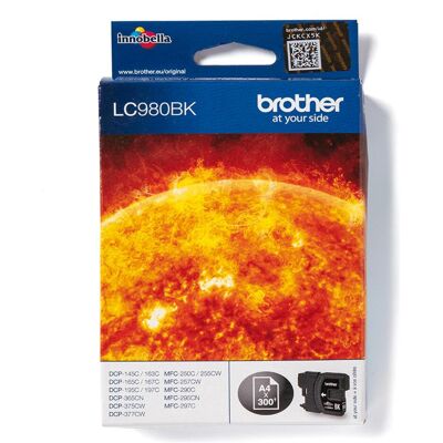 Brother Cartouche d'impression, Lc-980bk (CF) Brother Cartouche d'impression, Lc-980bk (CF)