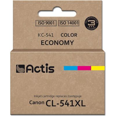 Actis, Cartouche d'impression, KC-541 Tinte für Canon Drucker (Ersatz CL-541XL) Supreme 18 ml blau gelb rot (B, C, G, M, R) Actis, Cartouche d'impression, KC-541 Tinte für Canon Drucker (Ersatz CL-541XL) Supreme 18 ml blau gelb rot (B, C, G, M, R)