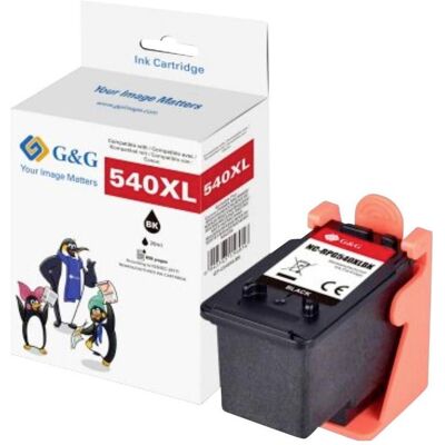 G&G, Cartouche d'impression, XL-Patrone kompatibel mit Canon PG-540XL/ 5222B005 (CF) G&G, Cartouche d'impression, XL-Patrone kompatibel mit Canon PG-540XL/ 5222B005 (CF)