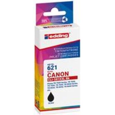 Edding Cartouche d'encre noire EDD-621 - Compatible avec Canon CLI-581XXL BK Edding Cartouche d'encre noire EDD-621 - Compatible avec Canon CLI-581XXL BK