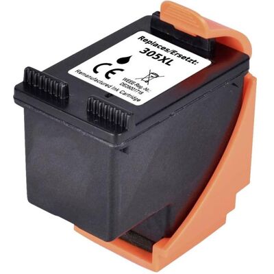 Renkforce, Cartouche d'impression, Encre Remplace HP 305XL (3YM62AE) Compatible Noir RF-I-HP305XLBK RF Renkforce, Cartouche d'impression, Encre Remplace HP 305XL (3YM62AE) Compatible Noir RF-I-HP305XLBK RF