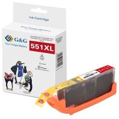 G&G, Cartouche d'impression, XL-Druckerpatrone kompatibel mit Canon CLI-551Y XL/ (Y) G&G, Cartouche d'impression, XL-Druckerpatrone kompatibel mit Canon CLI-551Y XL/ (Y)
