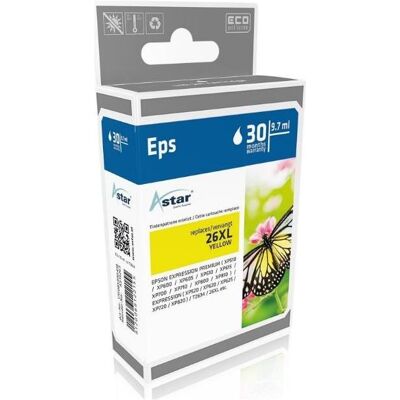 Astar, Cartouche d'impression, 9.7 ml - taille XL - jaune - compatible (Y) Astar, Cartouche d'impression, 9.7 ml - taille XL - jaune - compatible (Y)