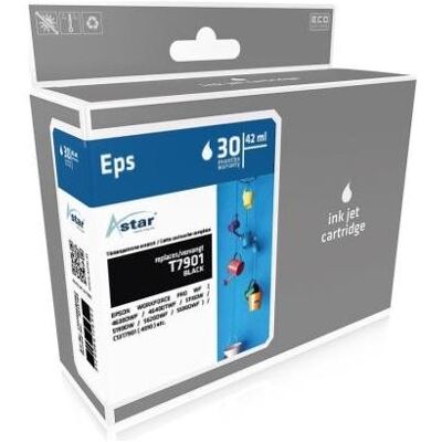 Astar, Cartouche d'impression, 42 ml - noir - compatible - cartouche d'encre (CF) Astar, Cartouche d'impression, 42 ml - noir - compatible - cartouche d'encre (CF)