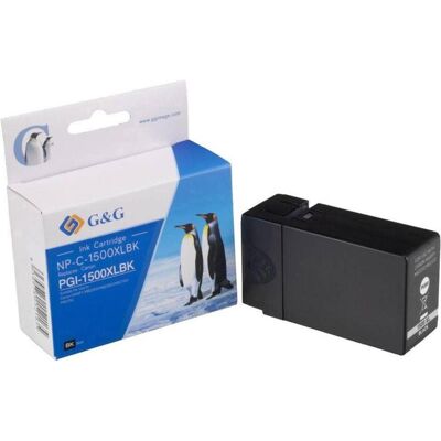 G&G, Cartouche d'impression, Cartouche d'imprimante remplace Canon PGI-1500XL BK (CF) G&G, Cartouche d'impression, Cartouche d'imprimante remplace Canon PGI-1500XL BK (CF)