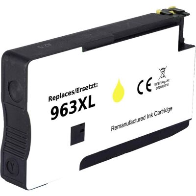 Renkforce Cartouche d'encre jaune HP 963XL - Cartouche d'imprimante Renkforce Cartouche d'encre jaune HP 963XL - Cartouche d'imprimante