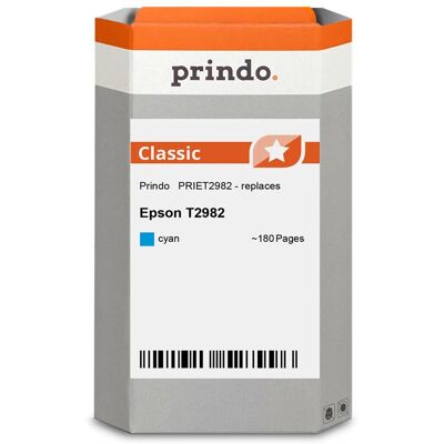 Prindo, Cartouche d'impression, compatible avec Epson 29 (C) Prindo, Cartouche d'impression, compatible avec Epson 29 (C)