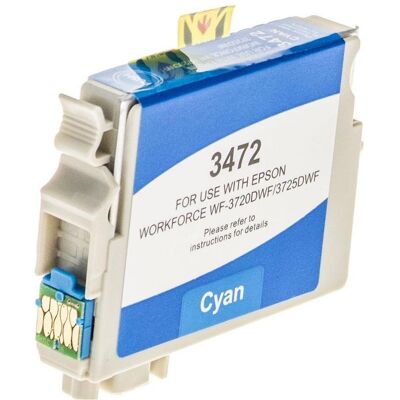 G&G, Cartouche d'impression, Tinte kompatibel mit Epson 34XL/ C13T34724012 XL-Cyan G&G, Cartouche d'impression, Tinte kompatibel mit Epson 34XL/ C13T34724012 XL-Cyan