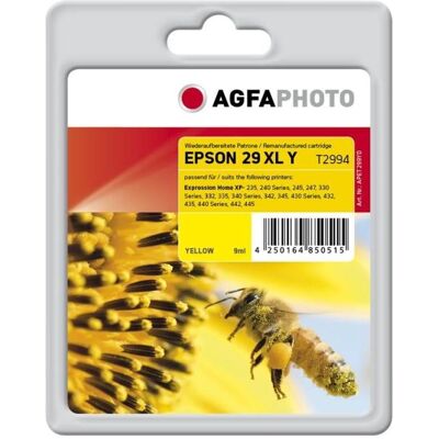 AGFAPHOTO, Cartouche d'impression, Encre, jaune 29XL (Y) AGFAPHOTO, Cartouche d'impression, Encre, jaune 29XL (Y)