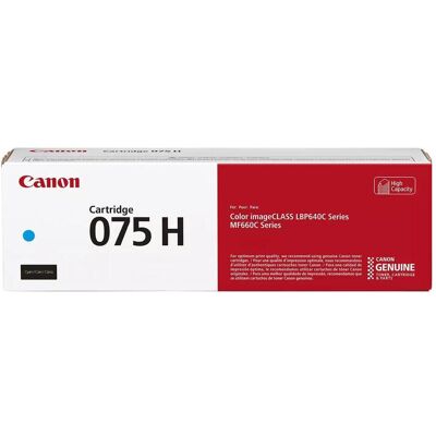 Canon Toner, Toner Cartridge 075 H C cyan (C) Canon Toner, Toner Cartridge 075 H C cyan (C)