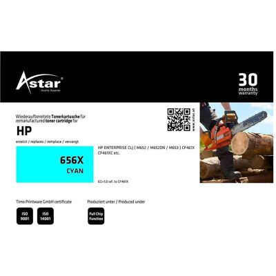 Astar, Toner, AS20444 Cartouche HP CF461X CLJ Astar, Toner, AS20444 Cartouche HP CF461X CLJ