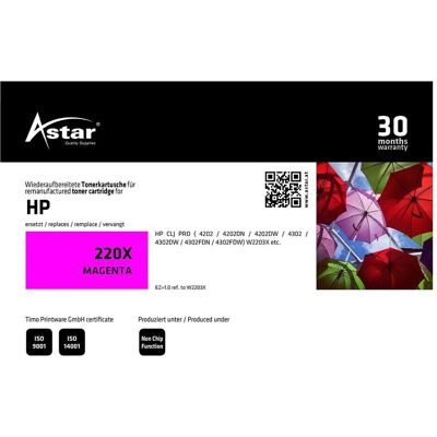 Astar, Toner, AS20387 Cartouche HP 220X CLJ Astar, Toner, AS20387 Cartouche HP 220X CLJ
