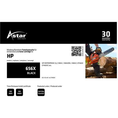 Astar, Toner, AS20443 Cartouche HP CF460X CLJ Astar, Toner, AS20443 Cartouche HP CF460X CLJ