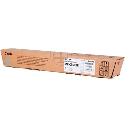 Ricoh Toner, Toner MP C3502 Cyan (842019) (C) Ricoh Toner, Toner MP C3502 Cyan (842019) (C)