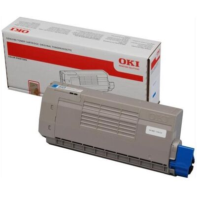 Oki Toner, Toner Cyan pour C710 (C) Oki Toner, Toner Cyan pour C710 (C)