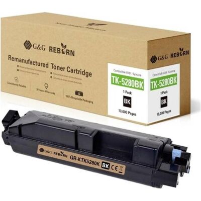 G&G Toner Cyan Kyocera TK-5280 - Reborn, 11000 Pages G&G Toner Cyan Kyocera TK-5280 - Reborn, 11000 Pages