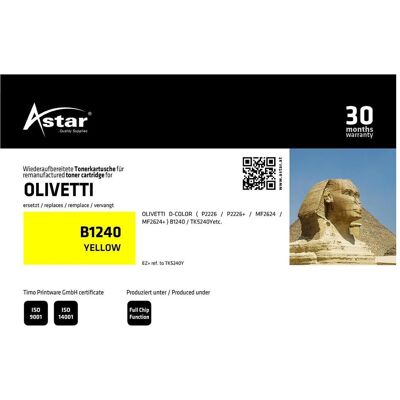 Astar, Toner, AS20487 OLIVETTI B1240 d-Color Astar, Toner, AS20487 OLIVETTI B1240 d-Color
