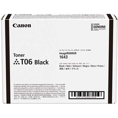 Canon Toner, Toner noir T06-BK IR 1643i 20'500 ppm (CF) Canon Toner, Toner noir T06-BK IR 1643i 20'500 ppm (CF)