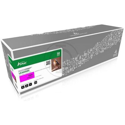 Astar, Toner, Lexmark toner mag. 7.5K incl. chip - Unité de toner - magenta (M) Astar, Toner, Lexmark toner mag. 7.5K incl. chip - Unité de toner - magenta (M)
