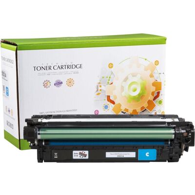 Cartouche de toner cyan STATIC - Reconditionnée pour HP CF031A - 12 500 pages Cartouche de toner cyan STATIC - Reconditionnée pour HP CF031A - 12 500 pages