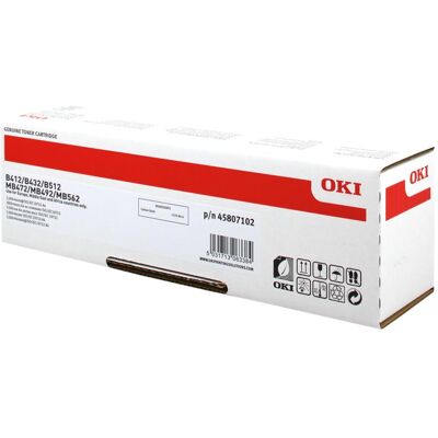 Oki Toner, 45807102 (CF) Oki Toner, 45807102 (CF)
