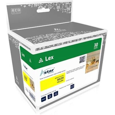 Toner compatible jaune Astar pour Lexmark CX410de - 3000 pages Toner compatible jaune Astar pour Lexmark CX410de - 3000 pages