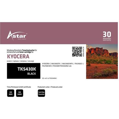 Astar, Toner, AS20470 KYOCERA TK5430K MA/PA Astar, Toner, AS20470 KYOCERA TK5430K MA/PA