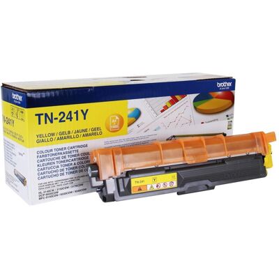 Brother Toner, Toner TN-241 Jaune Oryginał (TN241Y) (Y) Brother Toner, Toner TN-241 Jaune Oryginał (TN241Y) (Y)