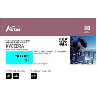 Astar, Toner, AS20394 KYOCERA TK5370C Ecosys Astar, Toner, AS20394 KYOCERA TK5370C Ecosys