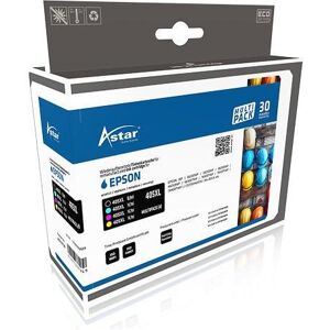 Astar, Cartouche d'impression, t05h64010 / 405xl 4x 1100pages cmyk (C, CF, M, Y) Astar, Cartouche d'impression, t05h64010 / 405xl 4x 1100pages cmyk (C, CF, M, Y)