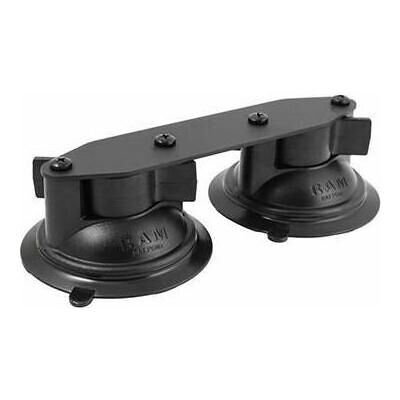 RAM Mounts - RAM-B-189B-FRO1U - Base d'aspiration double RAM Mounts - RAM-B-189B-FRO1U - Base d'aspiration double