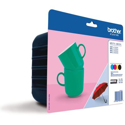 Brother Cartouche d'impression, LC-227XLVALBP Value Pack (C, CF, M, Y) Brother Cartouche d'impression, LC-227XLVALBP Value Pack (C, CF, M, Y)