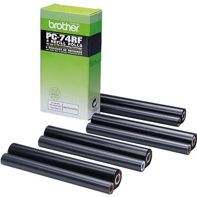 Brother Rouleau de transfert thermique PC-74RF, Imprimante : accessoires Brother Rouleau de transfert thermique PC-74RF, Imprimante : accessoires