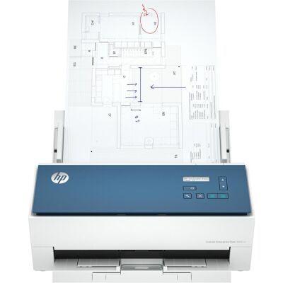 HP Scanner, ScanJet Enterprise Flow 9000 s1 Scanner (USB) HP Scanner, ScanJet Enterprise Flow 9000 s1 Scanner (USB)