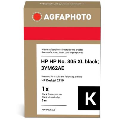 AGFAPHOTO - APHP305XLB - Noir - XL - Cartouche d'encre AGFAPHOTO - APHP305XLB - Noir - XL - Cartouche d'encre