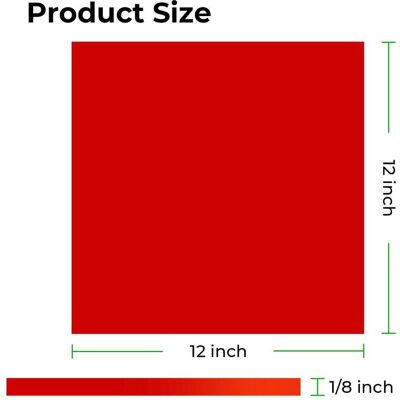 XTool Feuilles acryliques rouges de 3 mm (3-Pack) (Accessoire), 3D accessoires XTool Feuilles acryliques rouges de 3 mm (3-Pack) (Accessoire), 3D accessoires