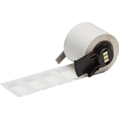 Brady, Rouleau d’étiquettes, M6-122-461, polyester, blanc/transparent, 12.70 x 19.05(28.58) mm, auto-adhésive, permanente (39.67 mm) Brady, Rouleau d’étiquettes, M6-122-461, polyester, blanc/transparent, 12.70 x 19.05(28.58) mm, auto-adhésive, permanente (39.67 mm)