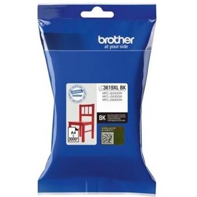 Brother Cartouche d'impression, Tusz Tusz LC3619XLBK Noir 3K (CF) Brother Cartouche d'impression, Tusz Tusz LC3619XLBK Noir 3K (CF)