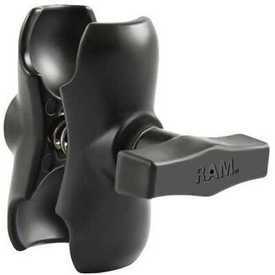 RAM Mounts - RAM-201U-B-50 - Black Aluminium - kit de montage RAM Mounts - RAM-201U-B-50 - Black Aluminium - kit de montage