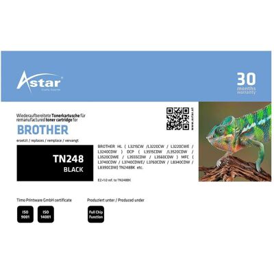 Astar, Toner, AS20496 BROTHER TN248BK HL Toner (CF) Astar, Toner, AS20496 BROTHER TN248BK HL Toner (CF)