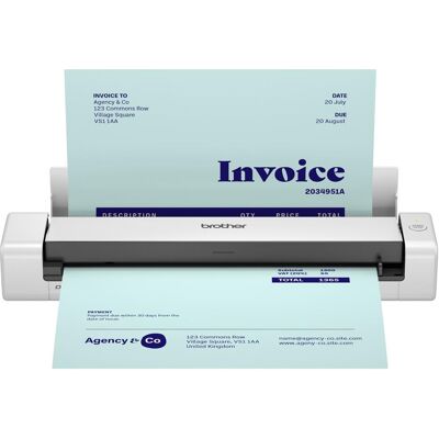 Brother Scanner, DS740DETJ1 DS740D Scanner mobile A4 Recto-verso- 15ppm- 600x600- USB 3.2- alimentat (USB) Brother Scanner, DS740DETJ1 DS740D Scanner mobile A4 Recto-verso- 15ppm- 600x600- USB 3.2- alimentat (USB)