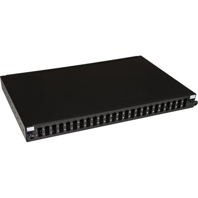 Link Panneau de fibres optiques 19' avec 24, Serveur : accessoires, Noir Link Panneau de fibres optiques 19' avec 24, Serveur : accessoires, Noir