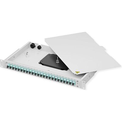 Telegärtner FO-PP BAS-V 1U, Serveur : accessoires, Gris, Bleu Telegärtner FO-PP BAS-V 1U, Serveur : accessoires, Gris, Bleu