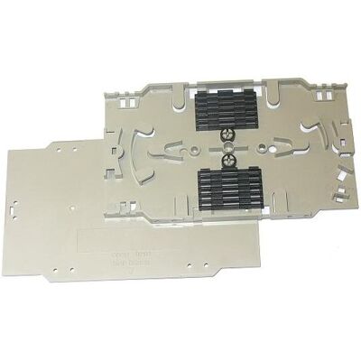 XtendLan Cassette pour 12 soudures de 2 mm / Cassette optique / en plastique / soudures côte à côte, Serveur : accessoires, Noir XtendLan Cassette pour 12 soudures de 2 mm / Cassette optique / en plastique / soudures côte à côte, Serveur : accessoires, Noir