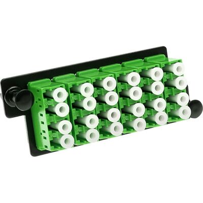 ACT Plaque d'adaptation 6xLC Quad (24F) OS2 APC8, Serveur : accessoires ACT Plaque d'adaptation 6xLC Quad (24F) OS2 APC8, Serveur : accessoires