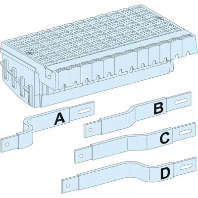 Schneider Electric PrismaSeT-P Modèle LVS04404 - Bloc de distribution Schneider Electric PrismaSeT-P Modèle LVS04404 - Bloc de distribution