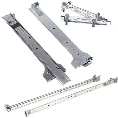 Dell 2/4-Post Static Rack Rails pour systèmes 1U et 2U, Serveur : accessoires, Argent Dell 2/4-Post Static Rack Rails pour systèmes 1U et 2U, Serveur : accessoires, Argent