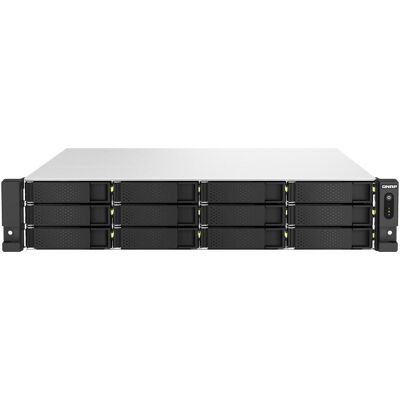 QNAP TS-h1887XU-RP-E2336-32G (0 TB), NAS, Noir QNAP TS-h1887XU-RP-E2336-32G (0 TB), NAS, Noir