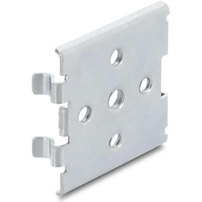 Delock Hutschienenclip mit 5 Befestigungslöchern waagerech, Armoire serveur : accessoires, Argent Delock Hutschienenclip mit 5 Befestigungslöchern waagerech, Armoire serveur : accessoires, Argent
